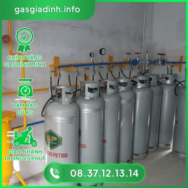 Gas Sài Gòn PETRO 45kg Hãng BÌNH MINH