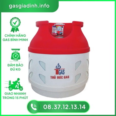 Bình Gas Thủ Đức Composite 6kg 