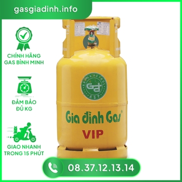 Gas Gia Đình Vàng 12kg