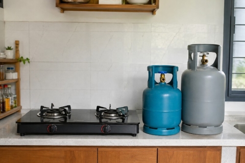 Bếp gas dùng bình nào? Cách chọn bình gas đúng với từng loại bếp 