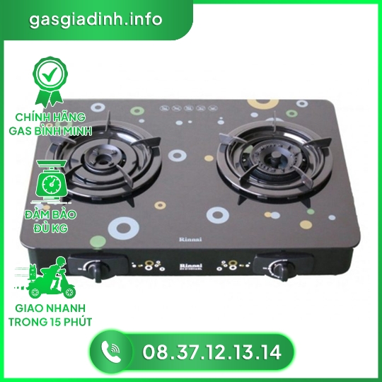  Bếp gas Rinnai RV-715Slim GL-Bubble