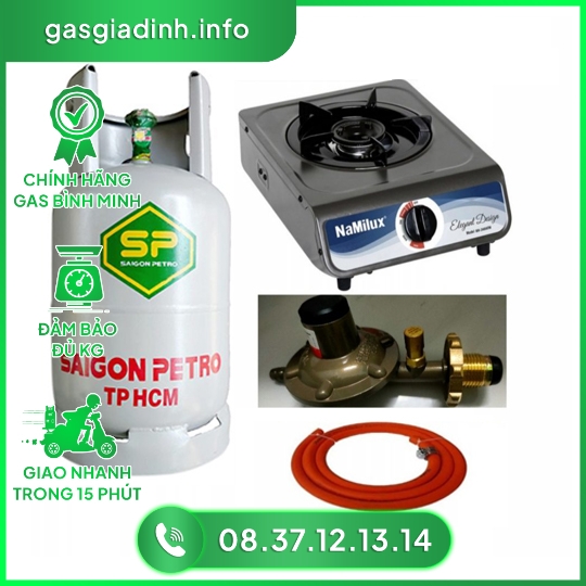 ComBo Bộ Bình Bêp Gas Đơn Innox