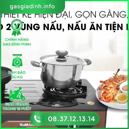 Bếp ga đôi Namilux NH-D3036APF