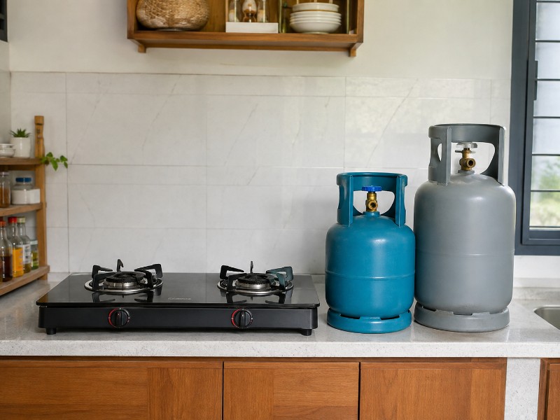 Bếp gas dùng bình nào