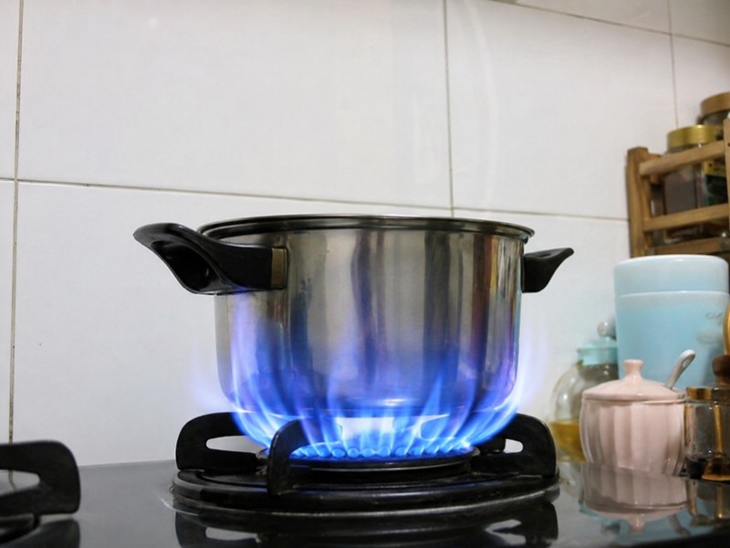 bếp gas hao gas
