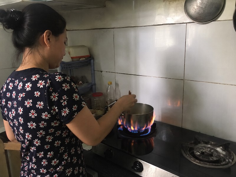 bếp gas hao gas