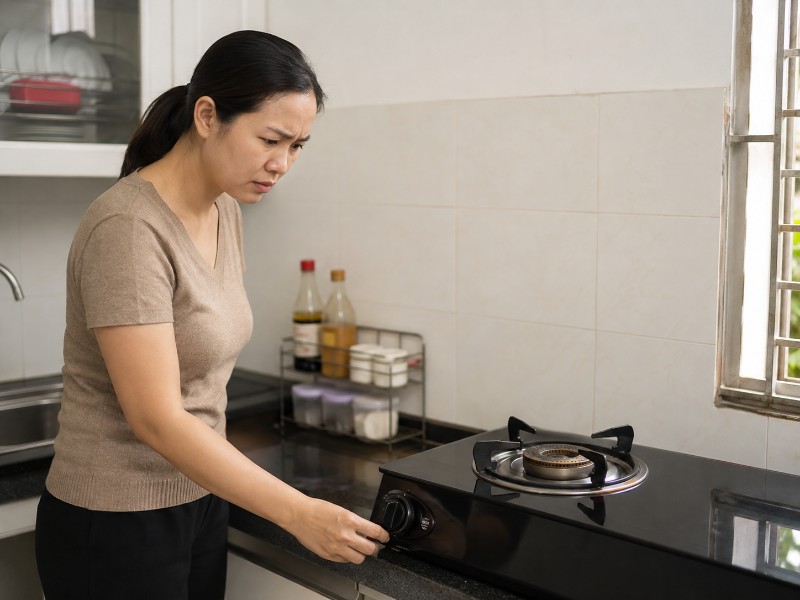 Bếp gas không đánh lửa