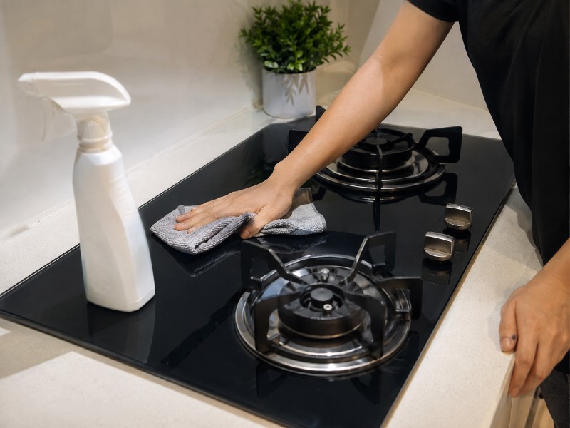 Cách vệ sinh bếp gas
