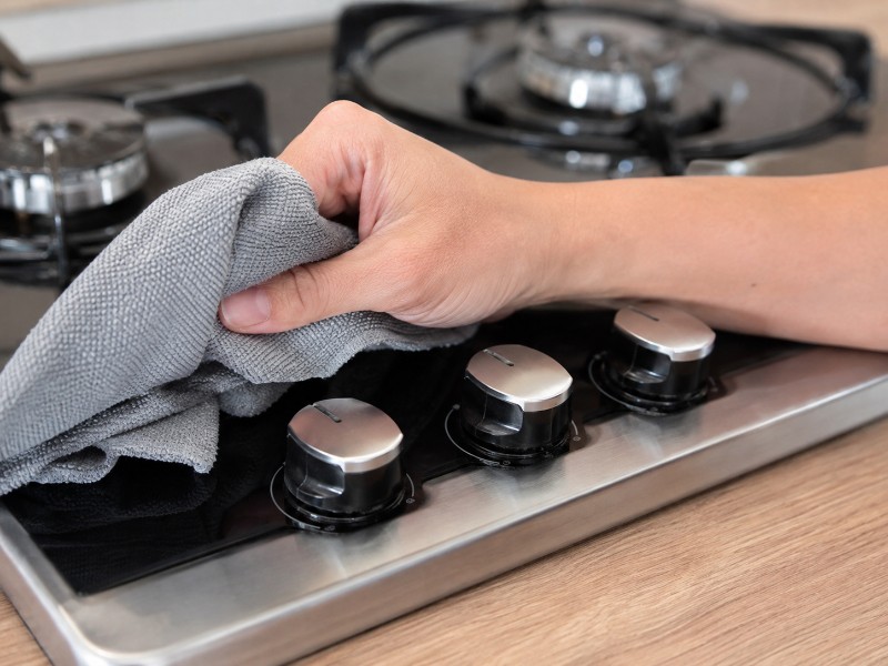 Cách vệ sinh bếp gas