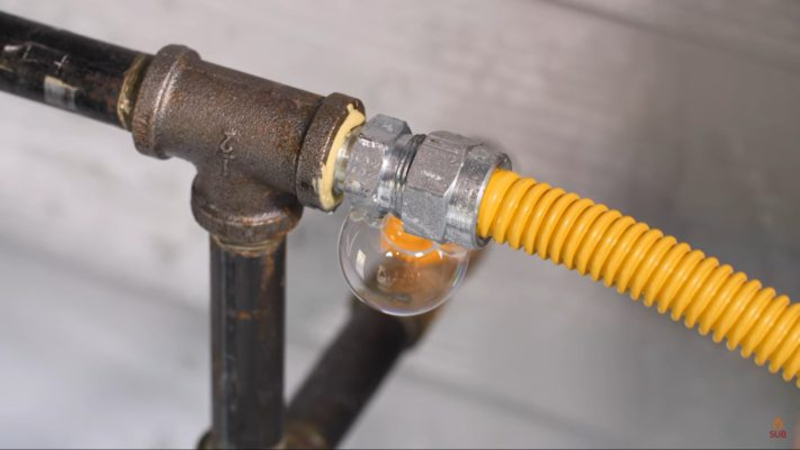 gas bị rò rỉ