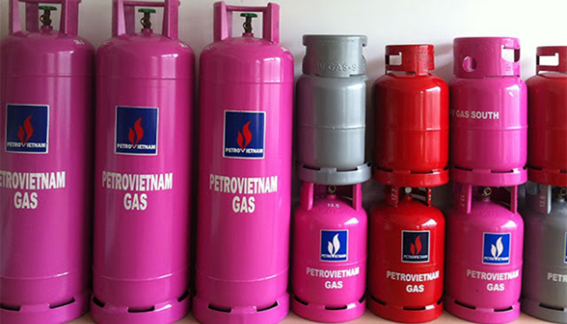 bình gas 12kg và 45kg khác nhau thế nào