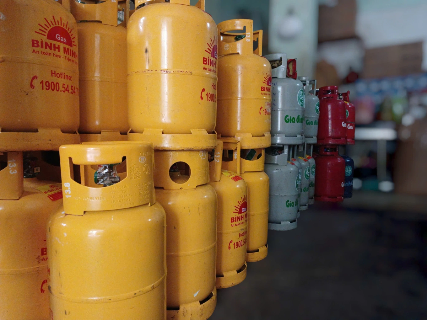 Đổi gas tại nhà