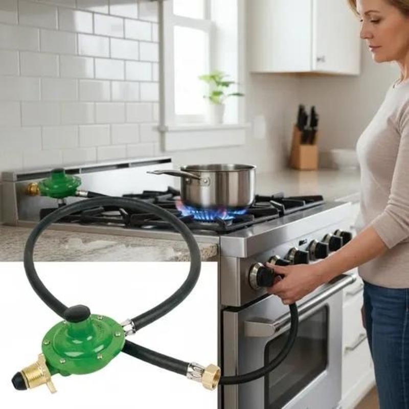 bếp gas bị lửa đỏ xử lý thế nào