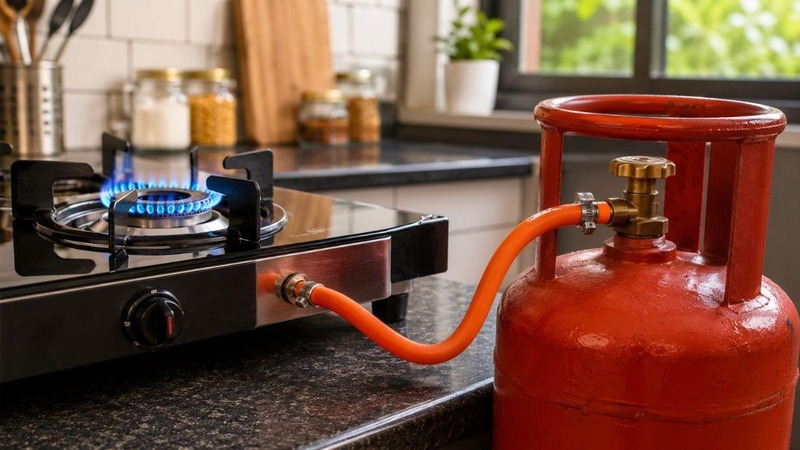 bếp gas cháy không đều nguyên nhân