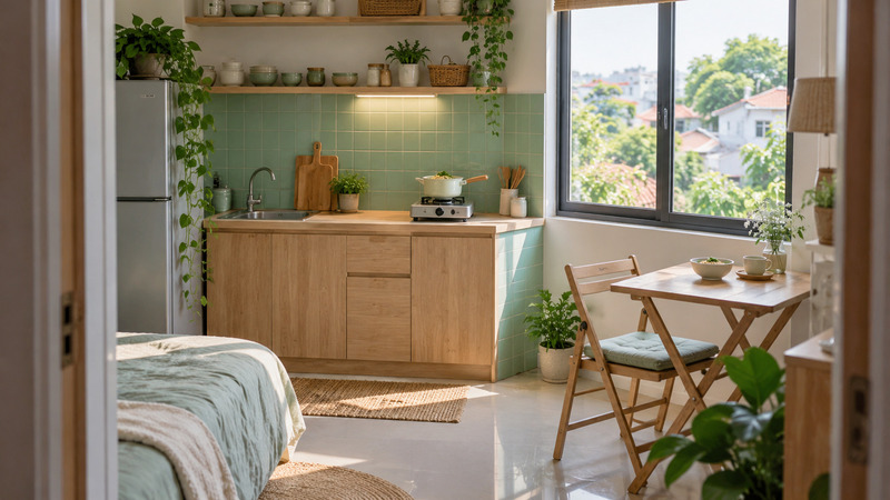 Bếp gas phù hợp gia đình ít người