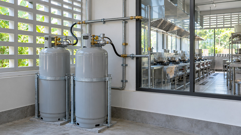 Bình gas 45kg dùng cho bếp nào