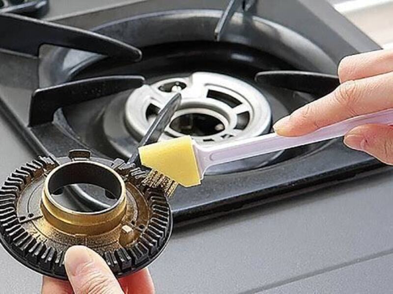 Cách vệ sinh đầu đốt bếp gas