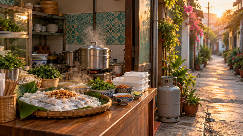 Chọn bình gas cho quán ăn nhỏ